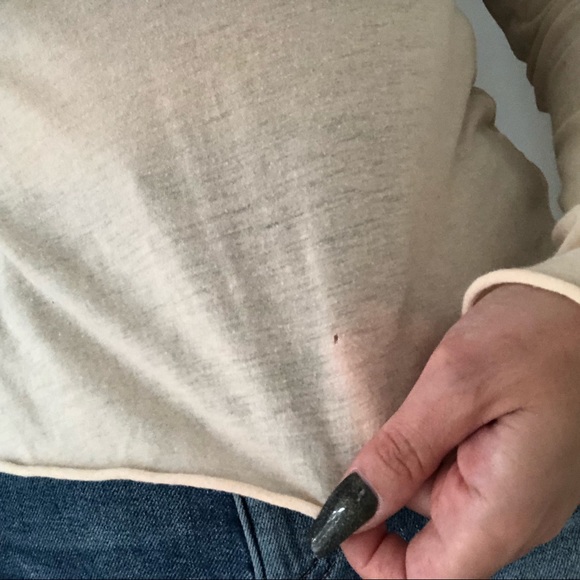 Long Sleeve Top with Crosses (S) - Picture 3 of 3